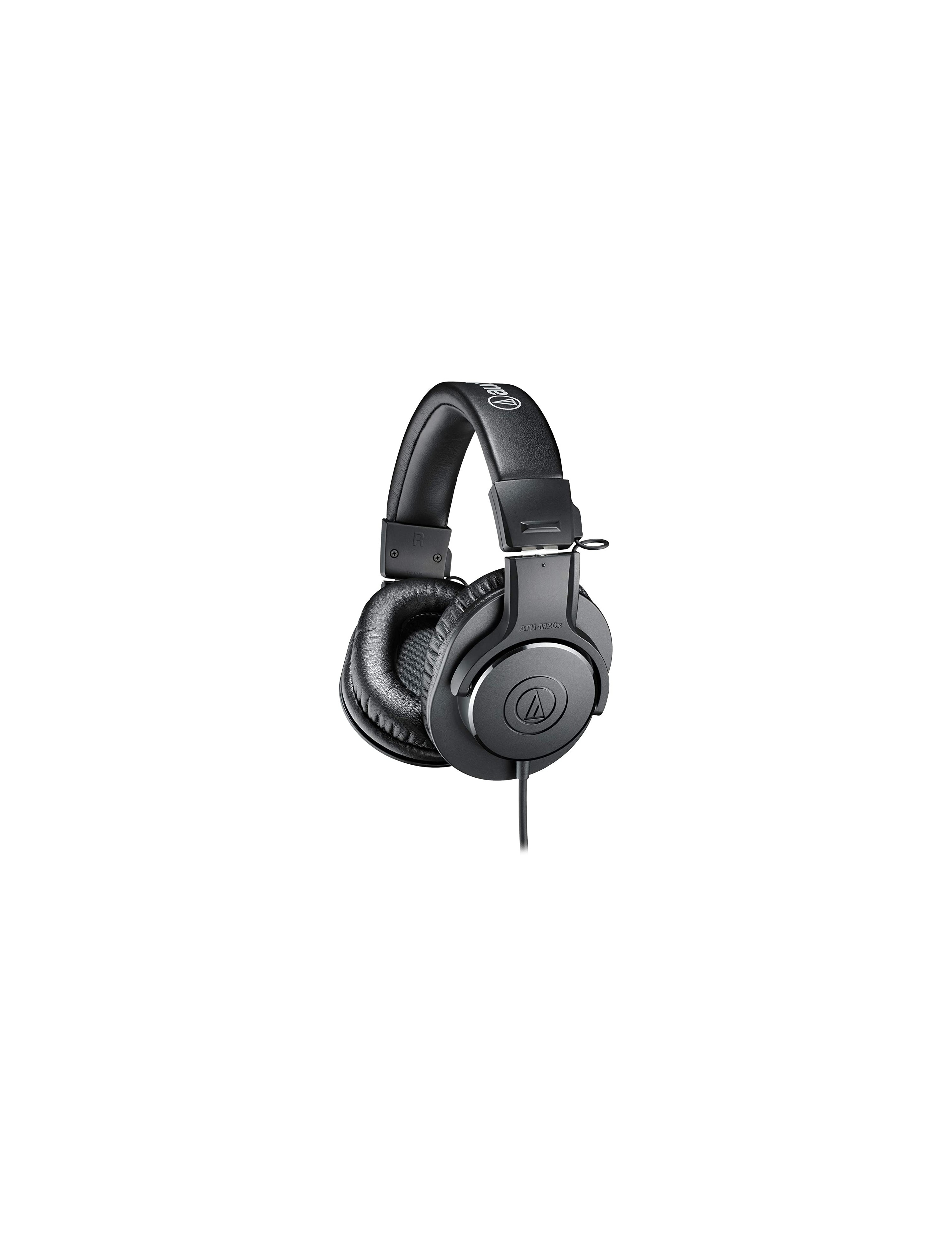 AUDIO TECHNICA ATH M20X CUFFIA DINAMICA CHIUSA NERA